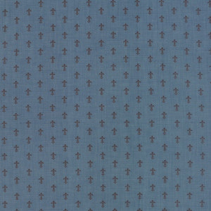 Le Marais Woad Blue Fabric