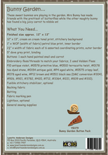 Load image into Gallery viewer, Bunny Garden Wallhanging Pattern