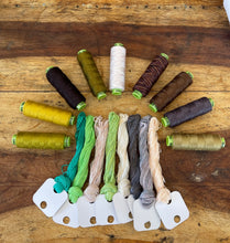 Load image into Gallery viewer, Grazing The Argan  - Fabric and Thread Kit set