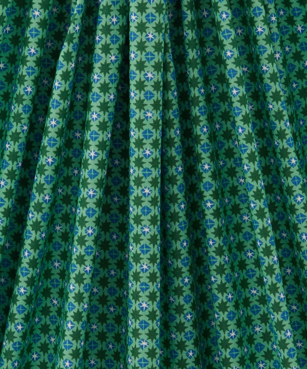 Starlit Sparkle Green Liberty Fabric