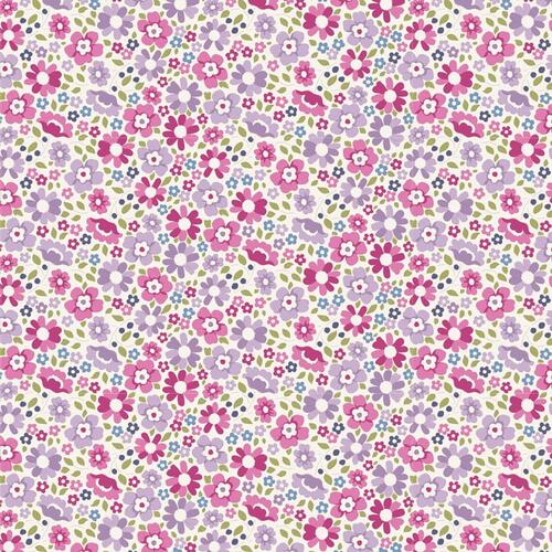 Woodland Clara Plum Fabric