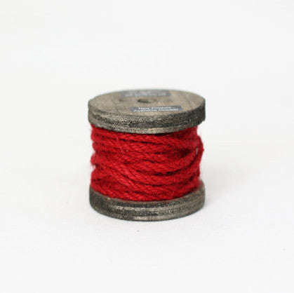 Jute On Wood 5M Red