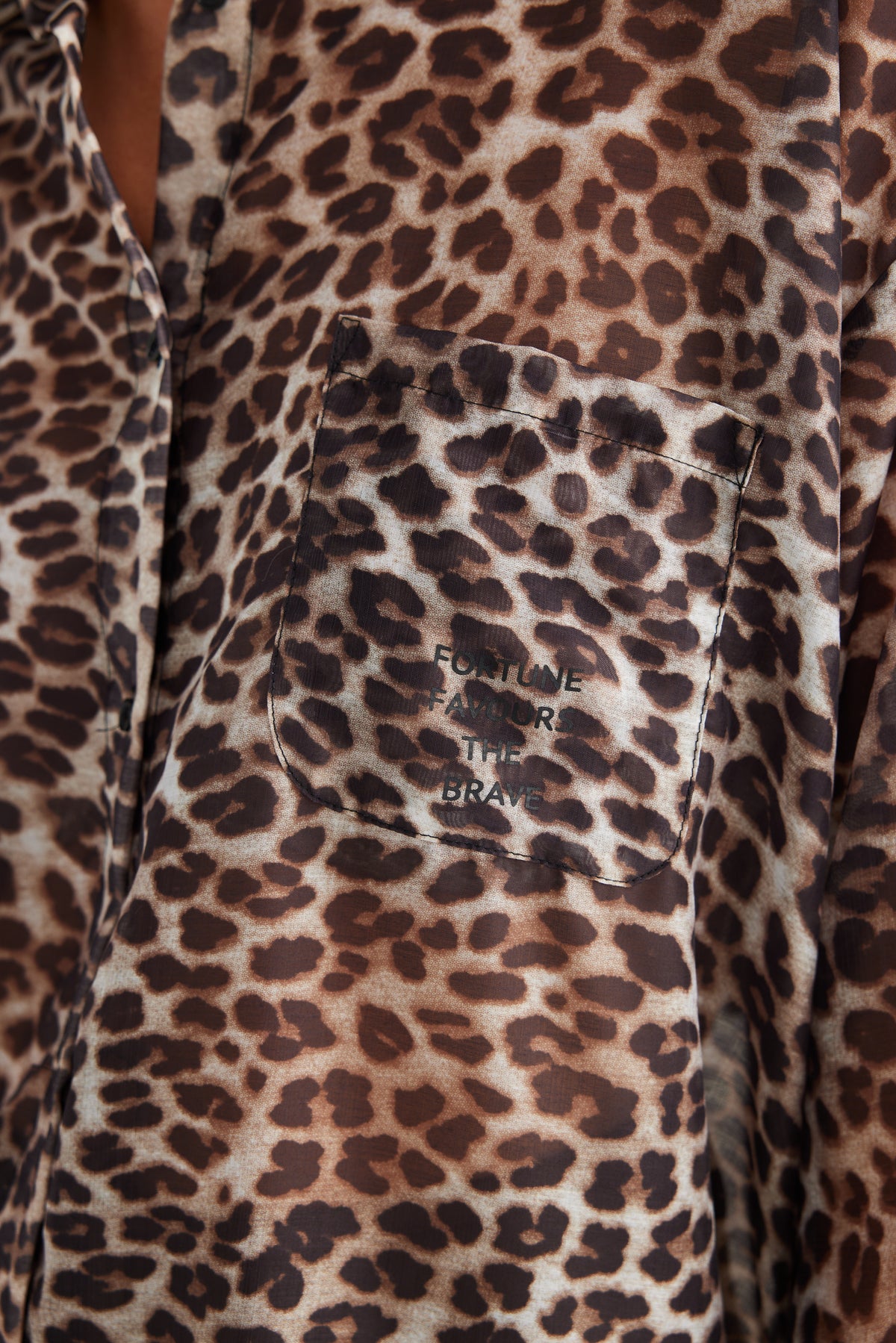 Fortune Shirt Leopard