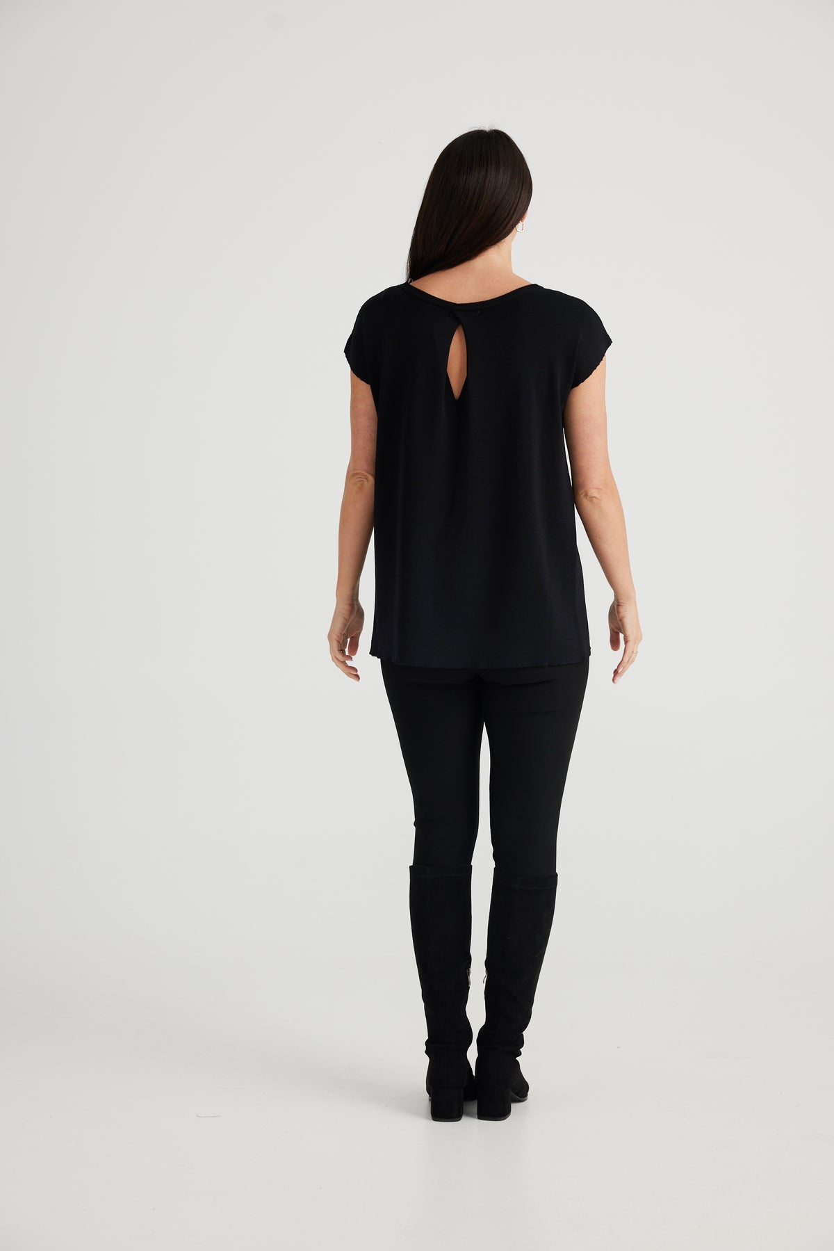 Claudia Knit Top Black