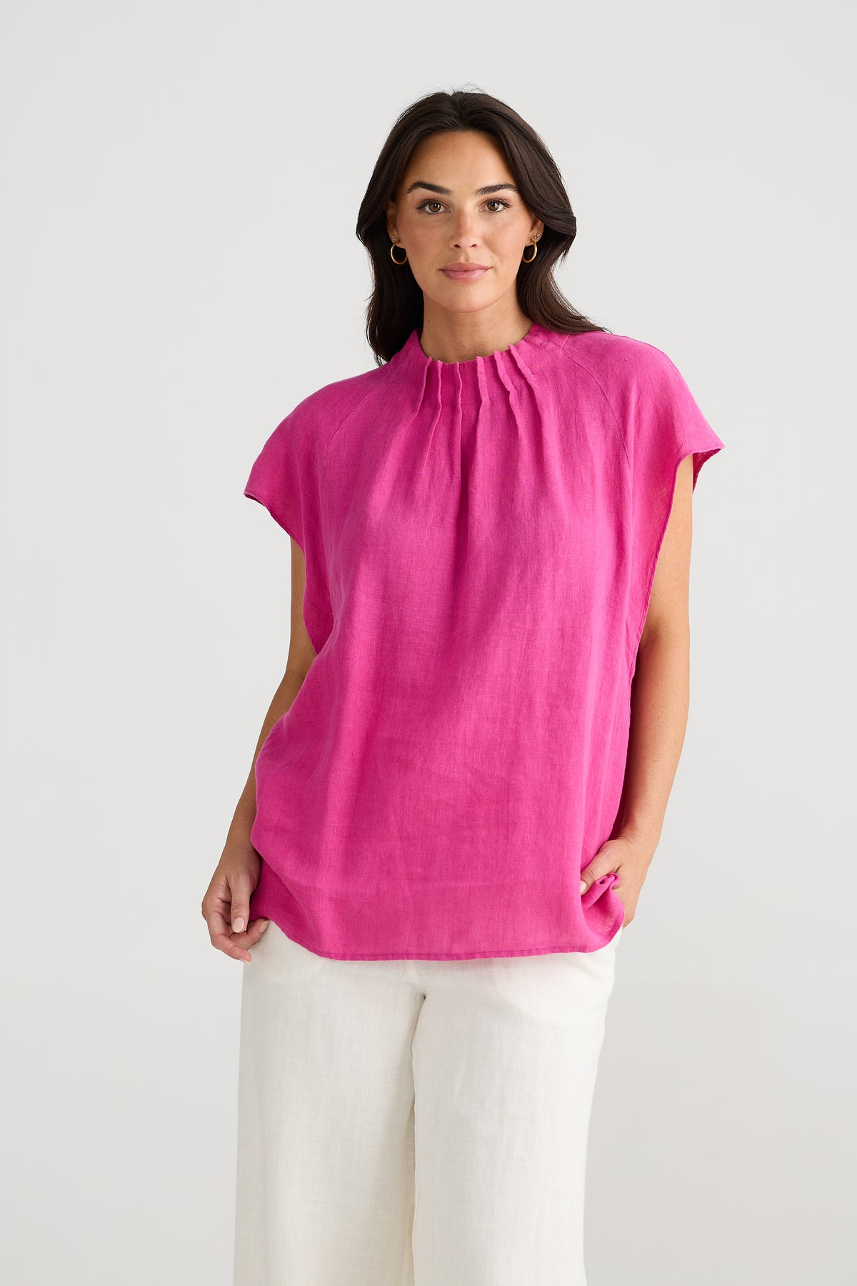 Elsie Top Fuchsia