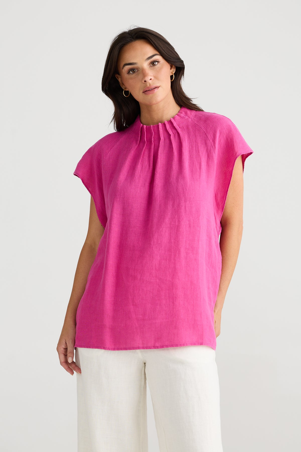 Elsie Top Fuchsia