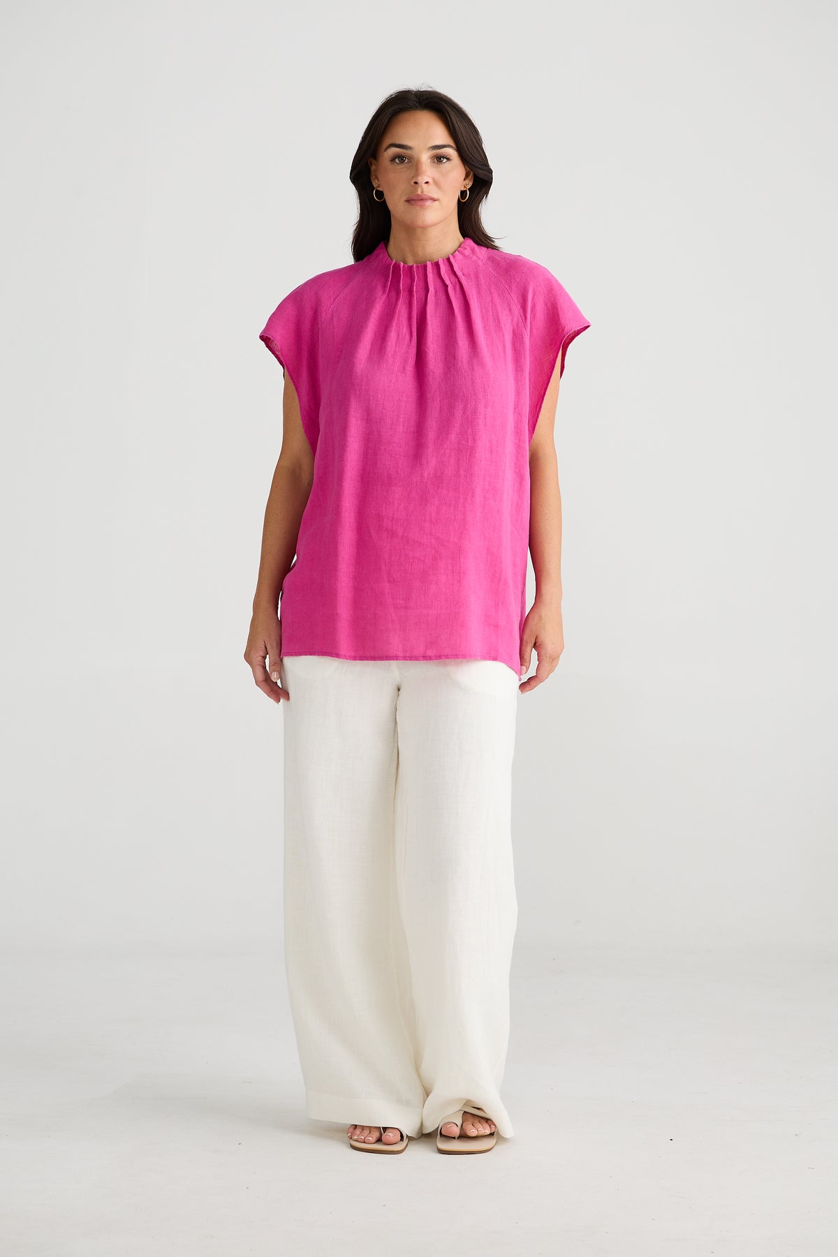 Elsie Top Fuchsia