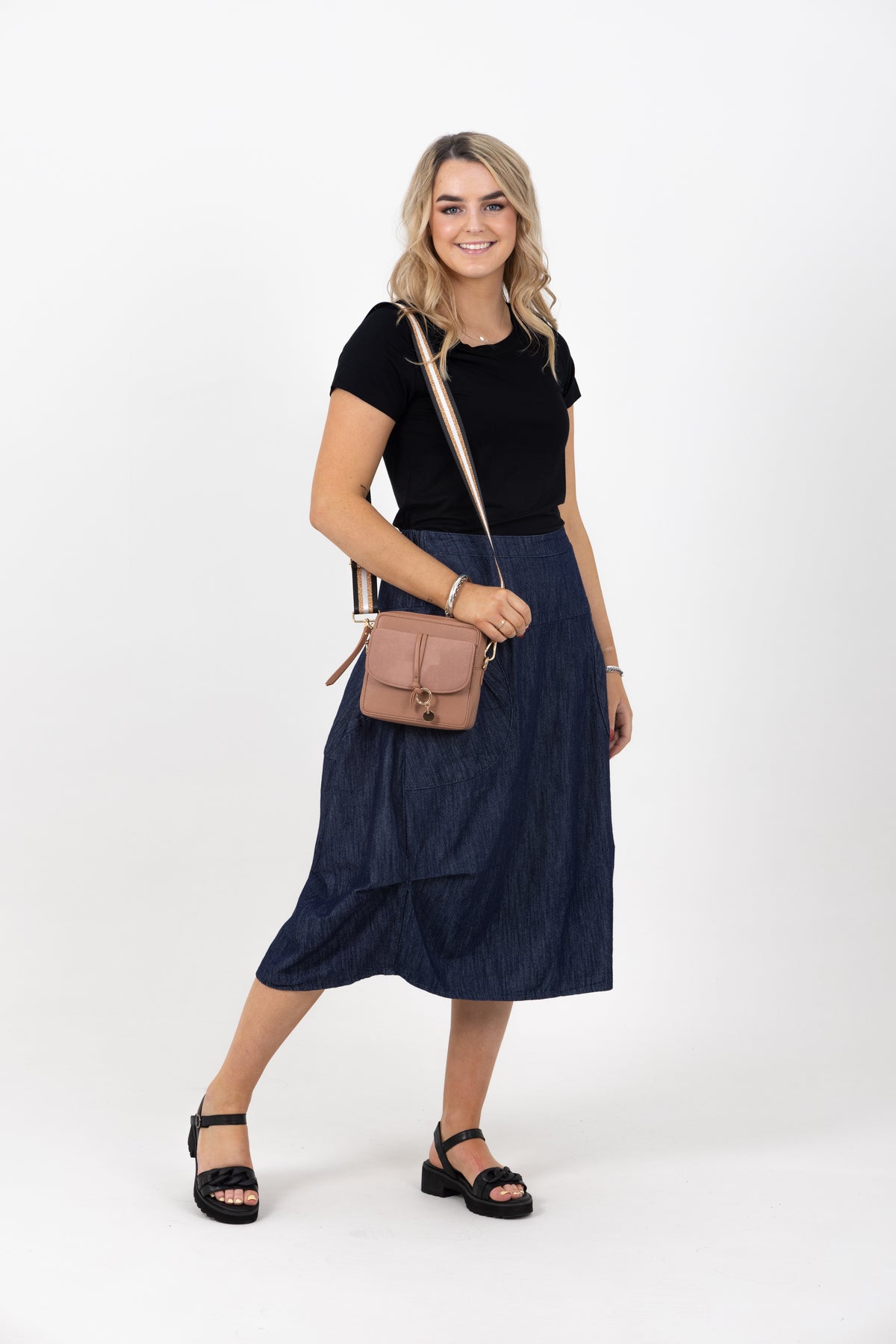 Milwaukee Dark Denim Skirt