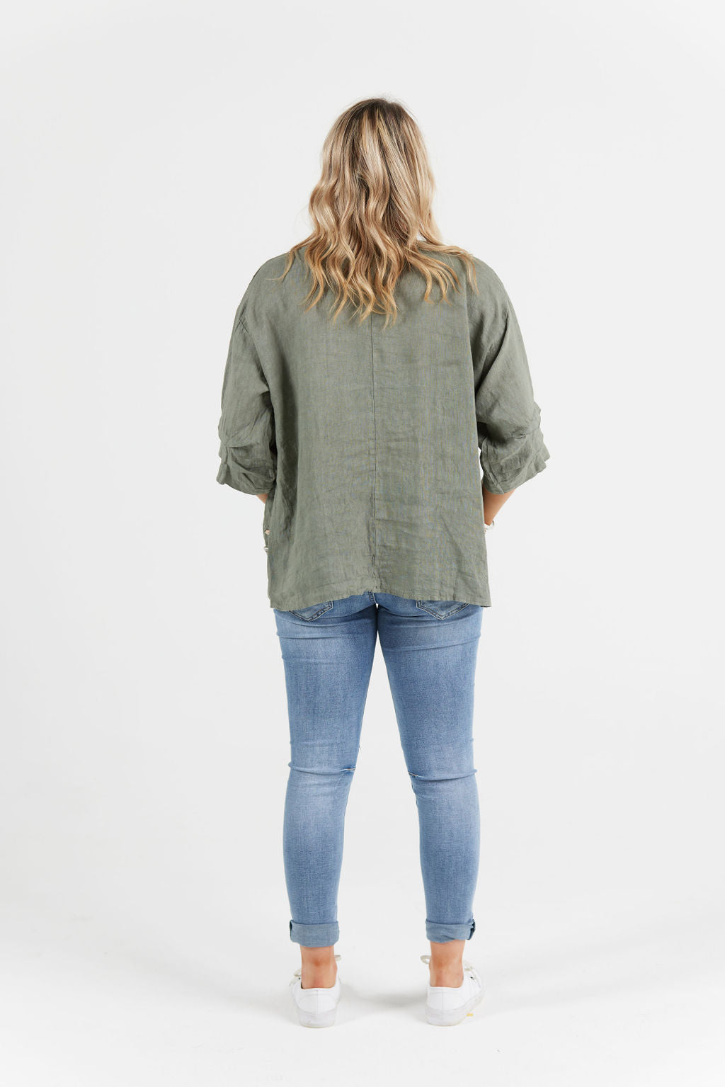 Sadie Top Olive - EXCLUSIVE TO MINT