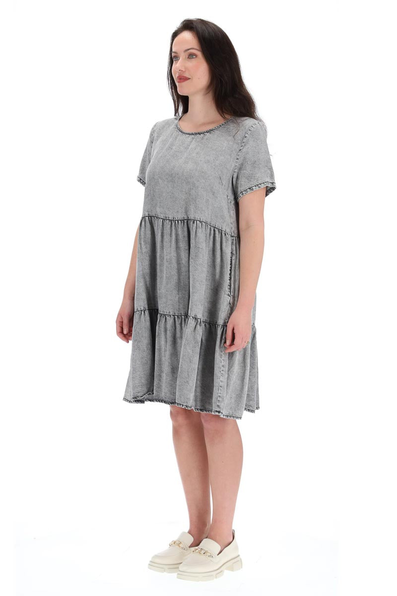 Dawn Dress Black Wash