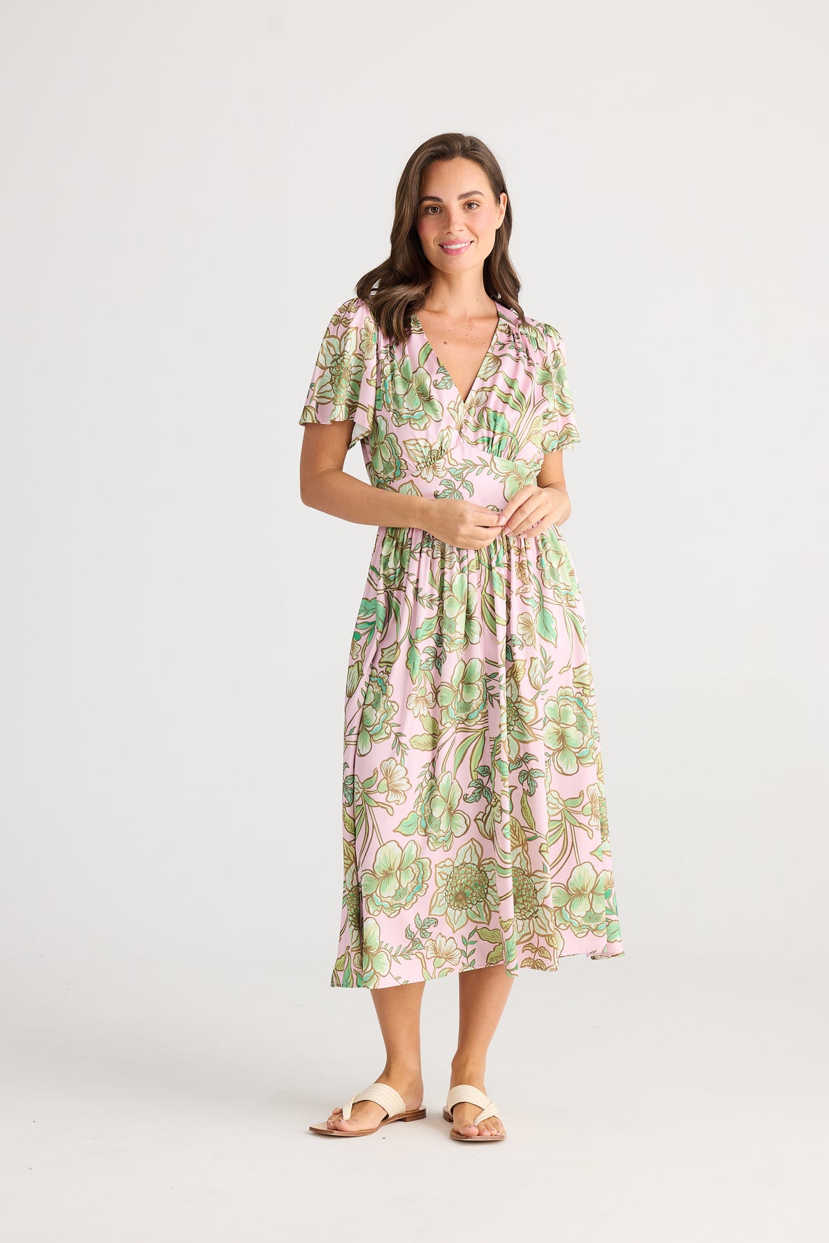 Blossom Dress Columbian Floral