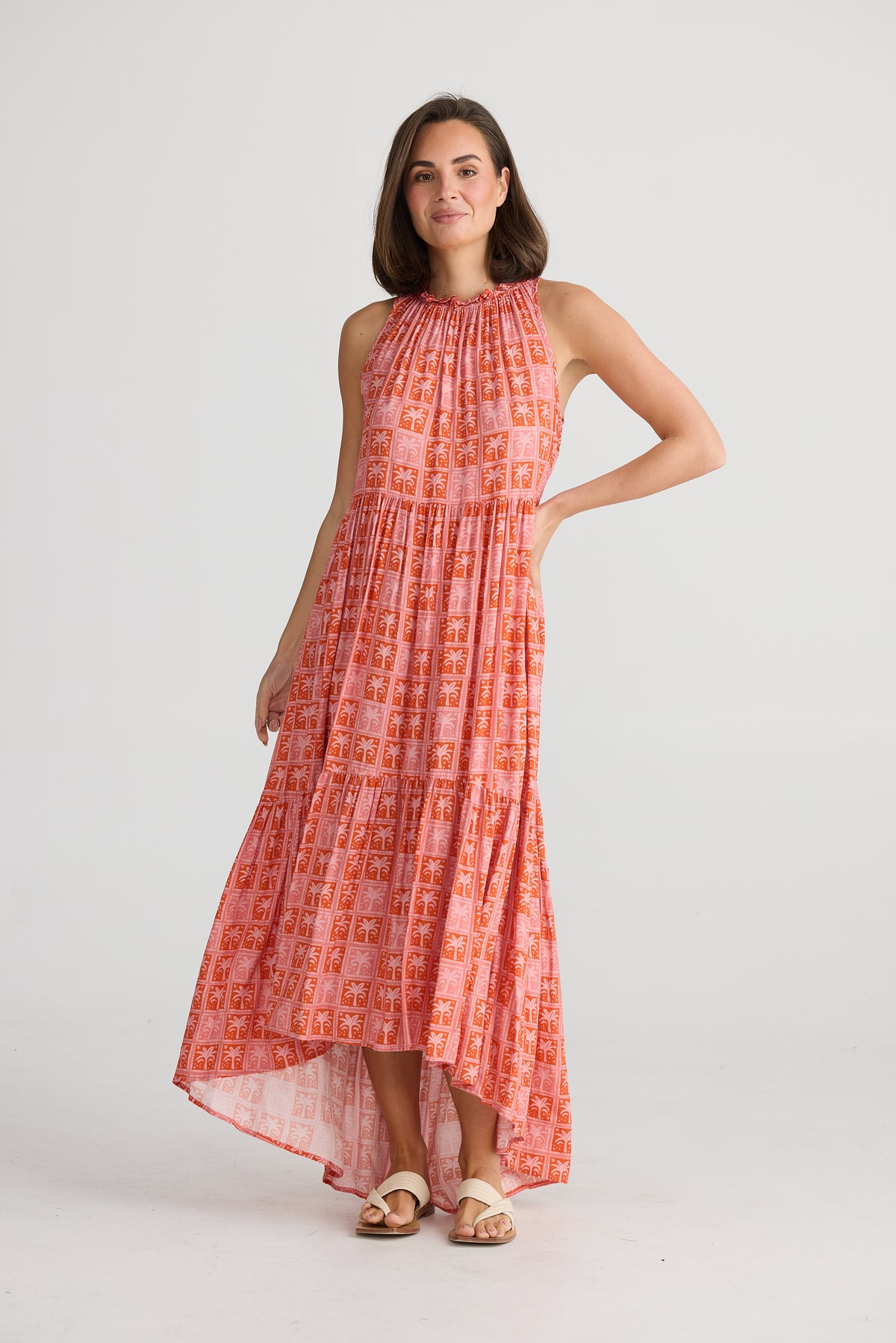 Margot Dress Disco Palm