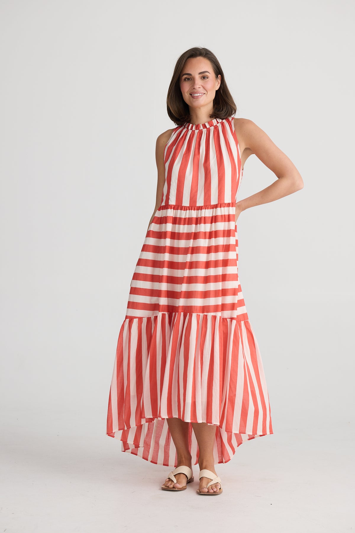 Margot Dress Noel Stripe