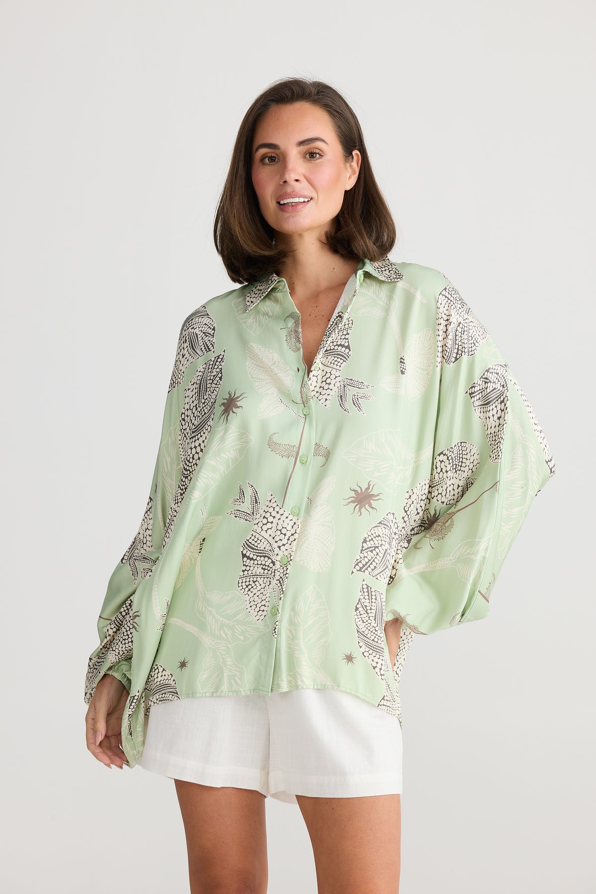 Cliffside Shirt Waterlily