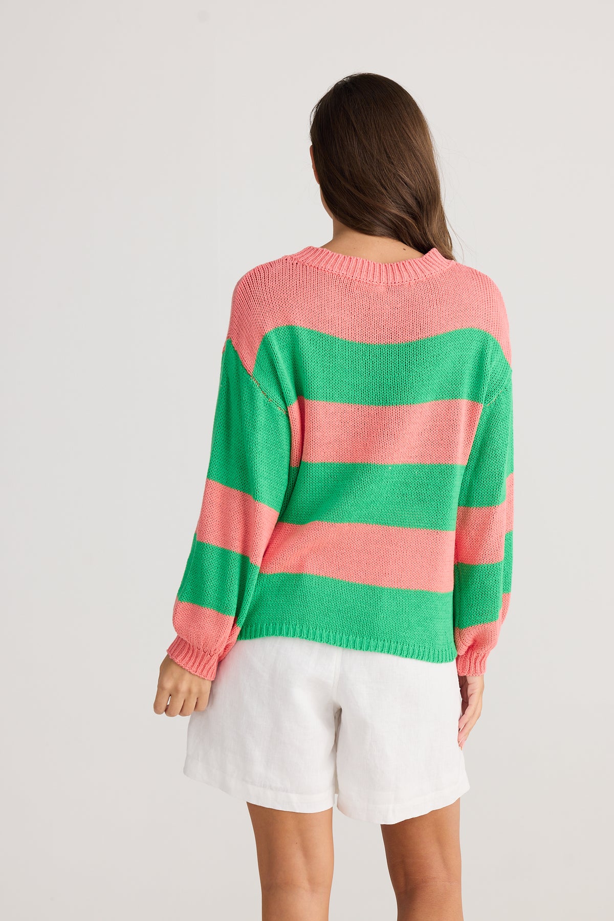 Driftwood Knit Apple Stripe