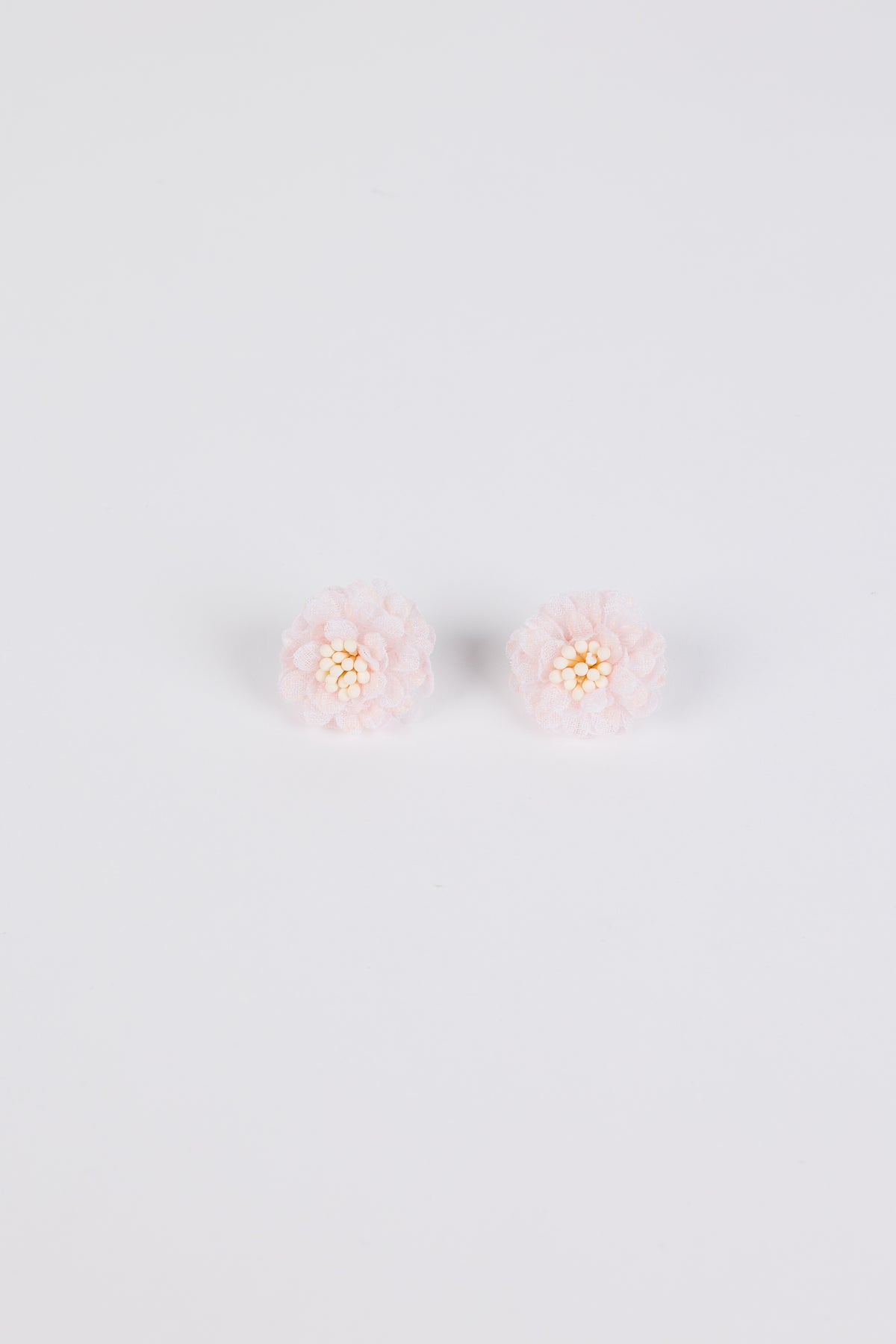 Dhalia Earrings White Pink