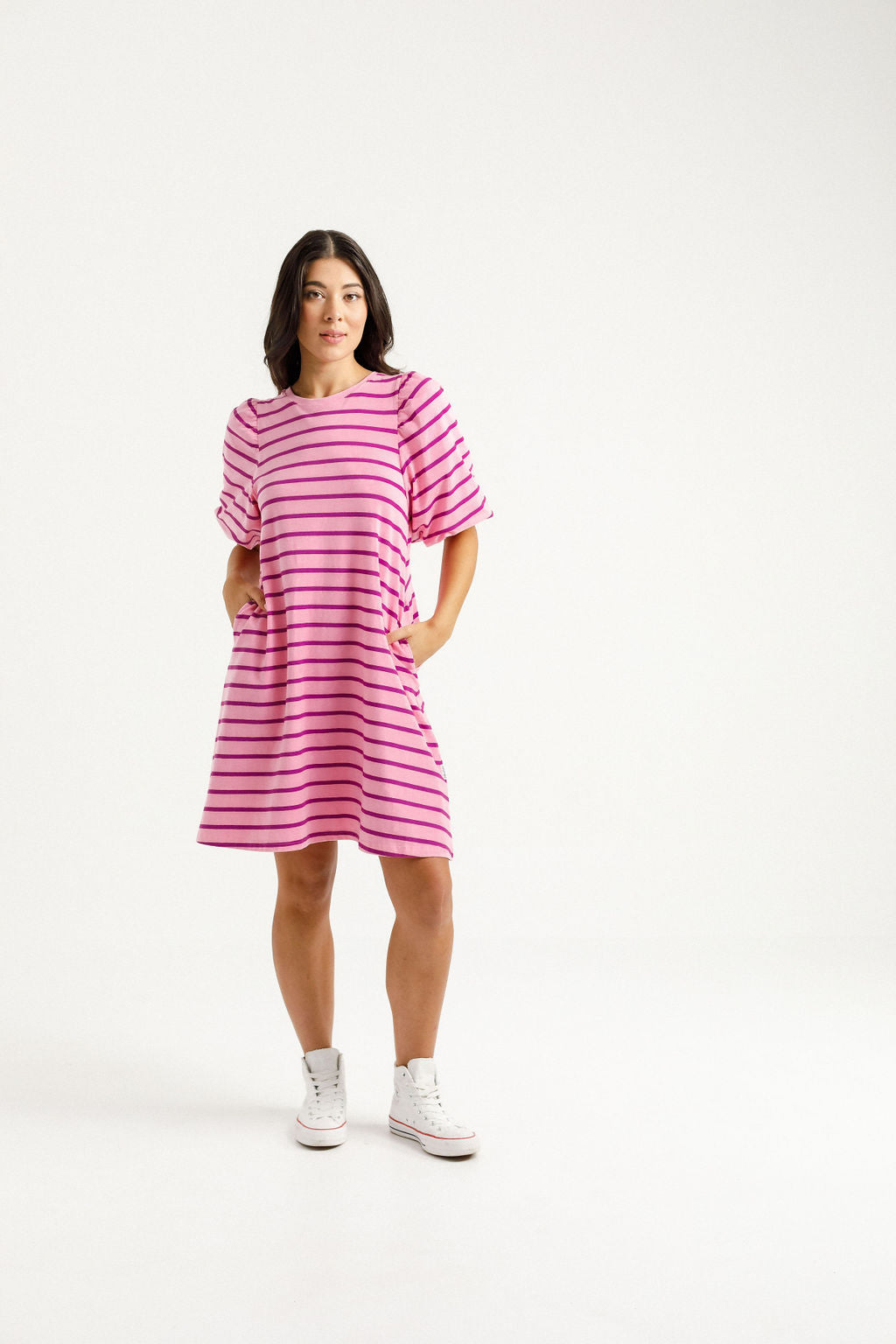 Ivy Dress Candy Stripe