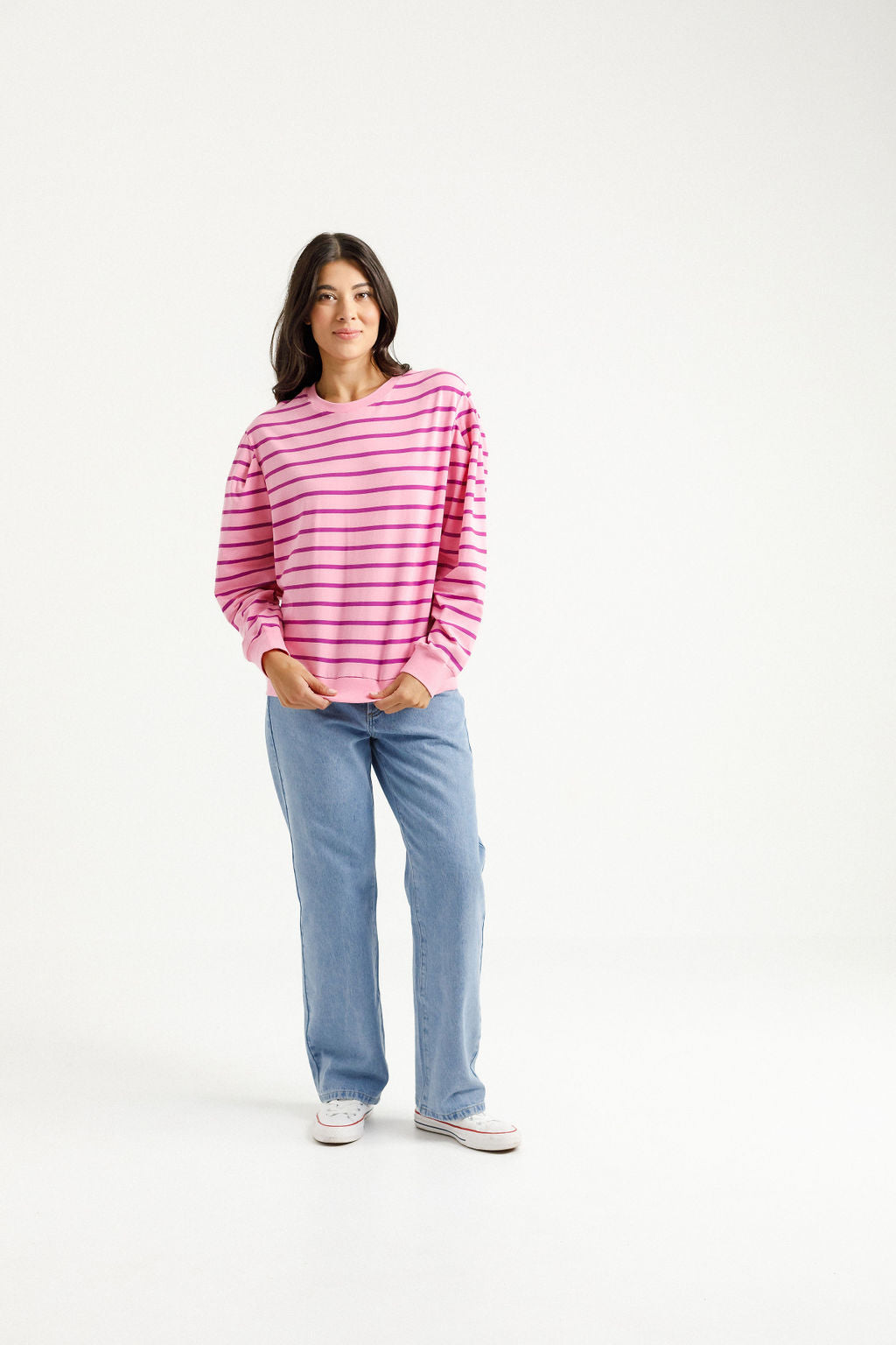 Wylder Long Sleeve Tee Candy Stripe