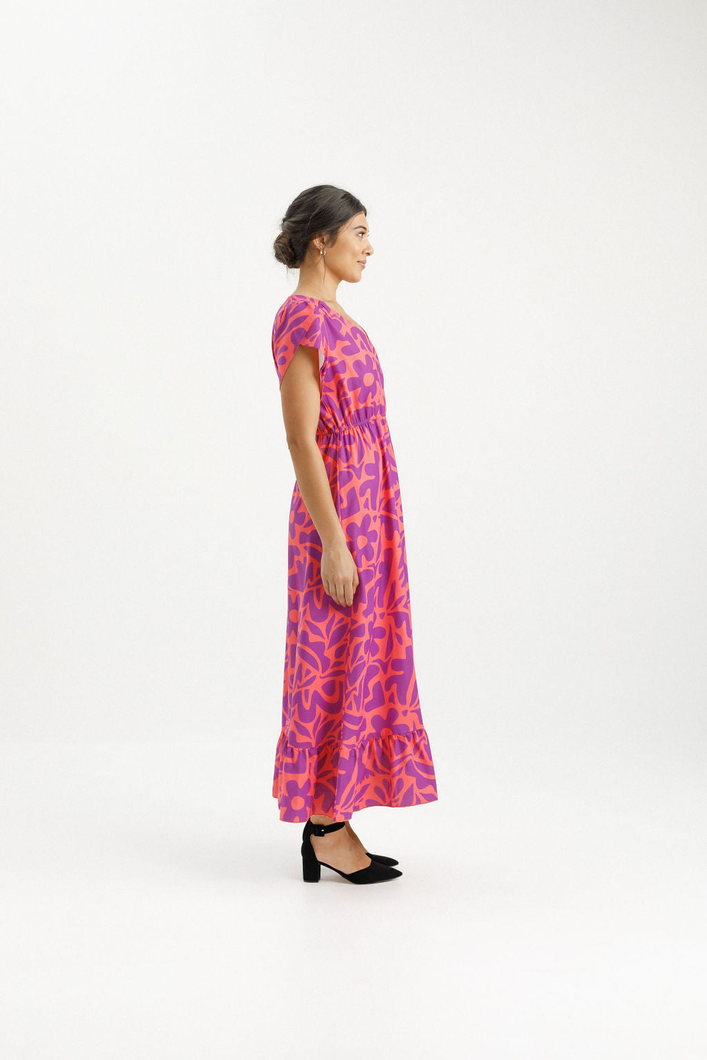 Greta Dress Sunset Floral