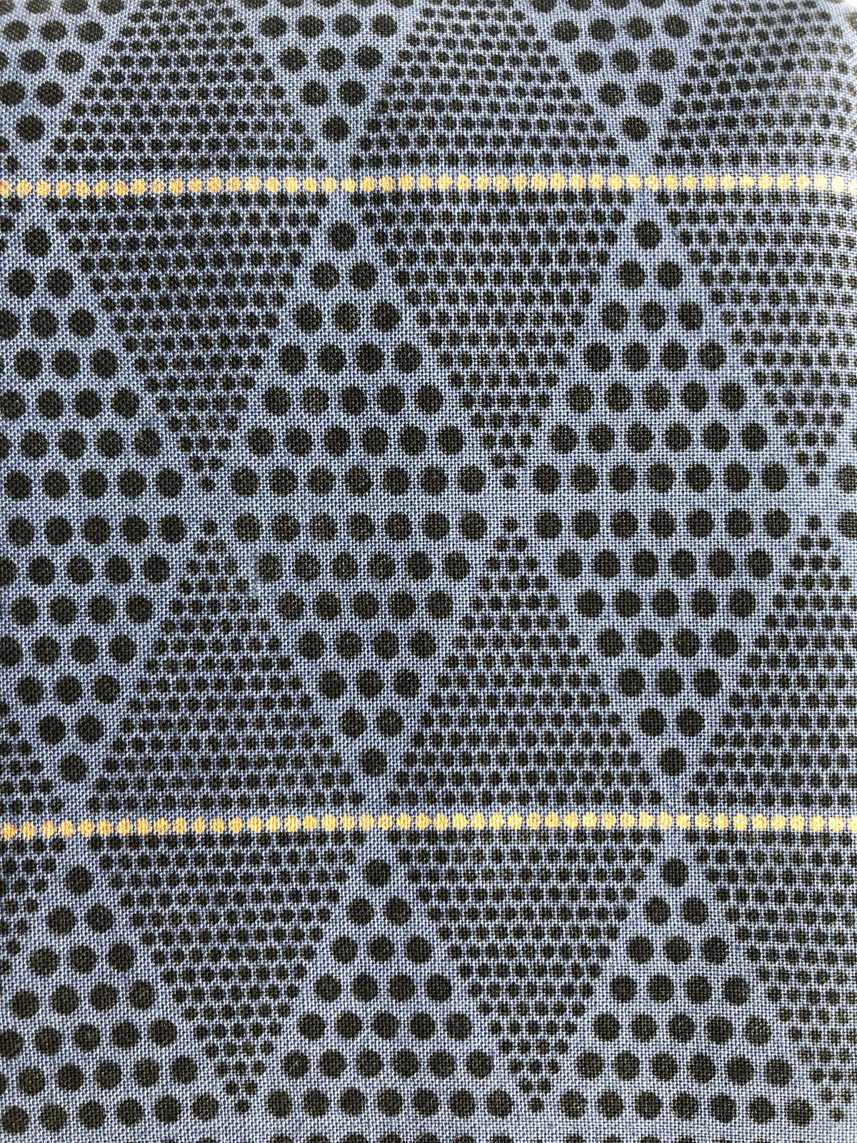 Diamonds - Navy/Gold Fabric