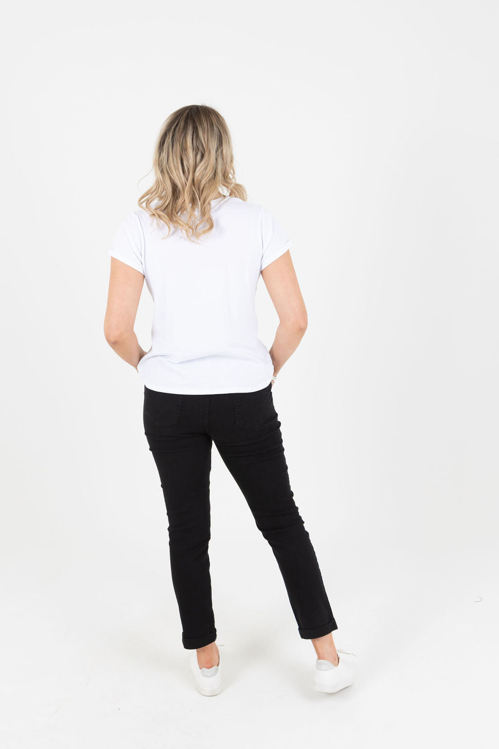 Chelsea Black Stretch Pant