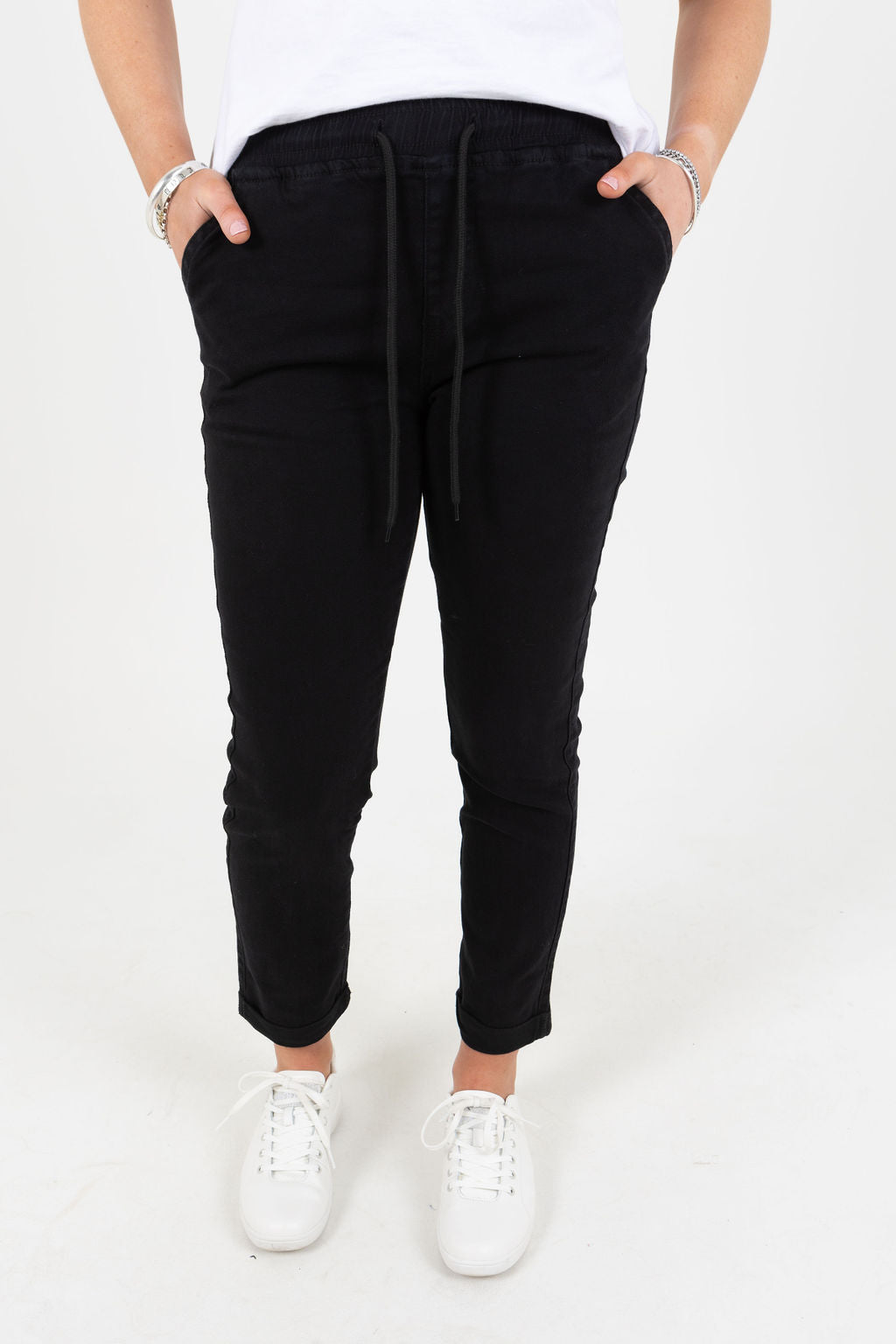 Chelsea Black Stretch Pant