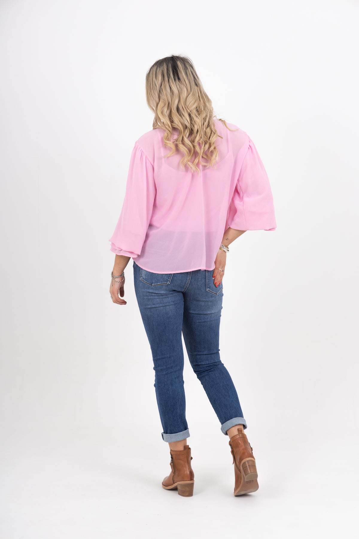 Sophia Top Candy Pink