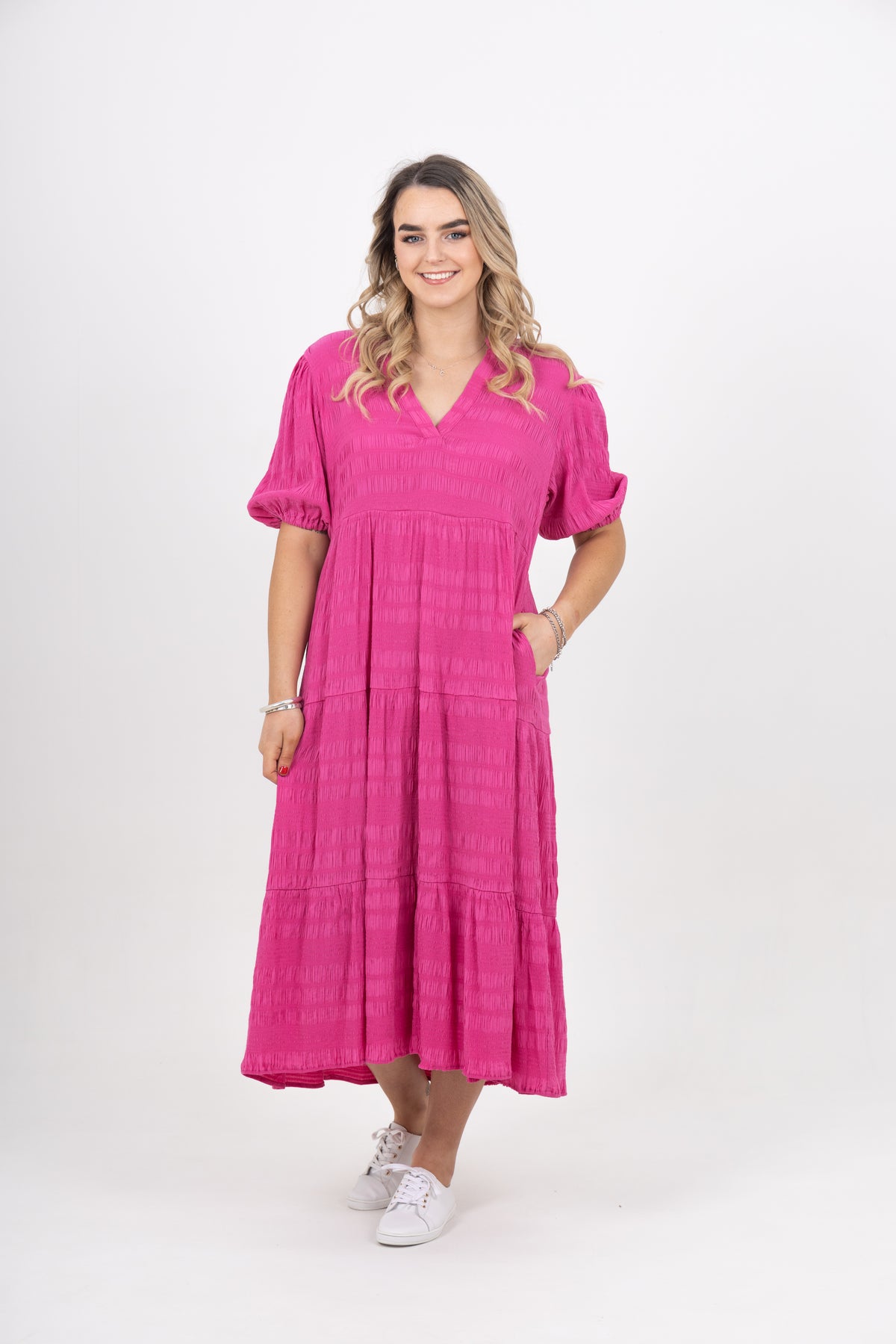 Simple Maxi Dress Pink - EXCLUSIVE TO MINT