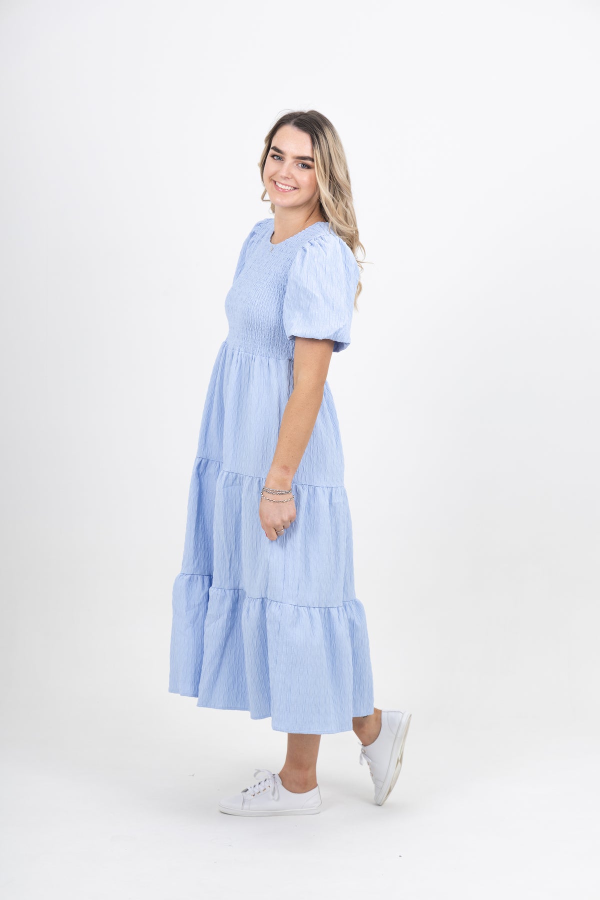 Aneeka Maxi Dress Sky - EXCLUSIVE TO MINT