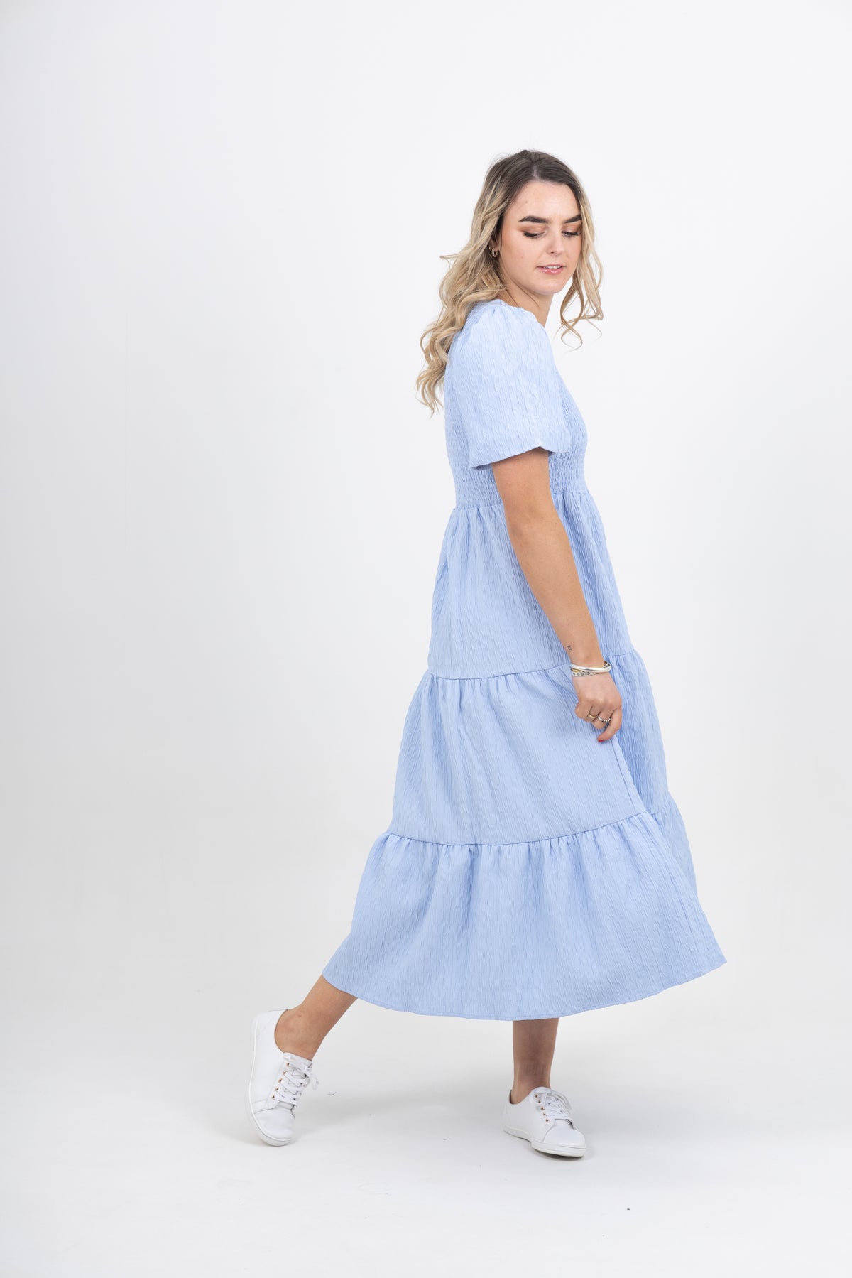 Aneeka Maxi Dress Sky - EXCLUSIVE TO MINT