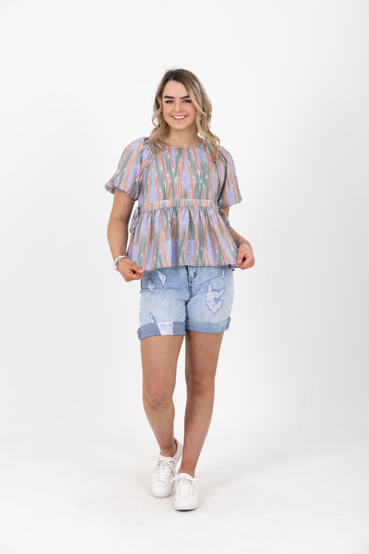 Ottie Top Lineal Stripe