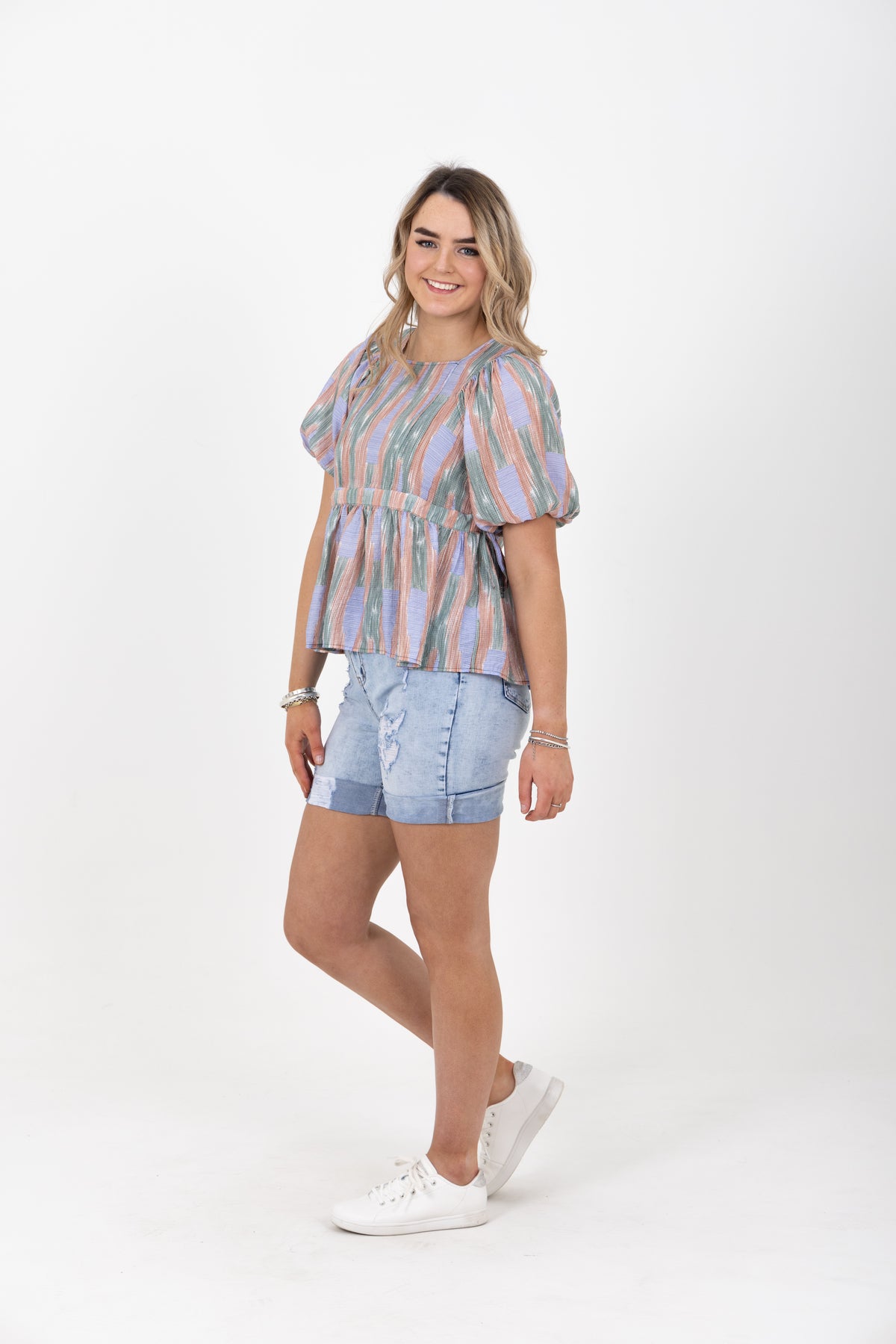 Ottie Top Lineal Stripe