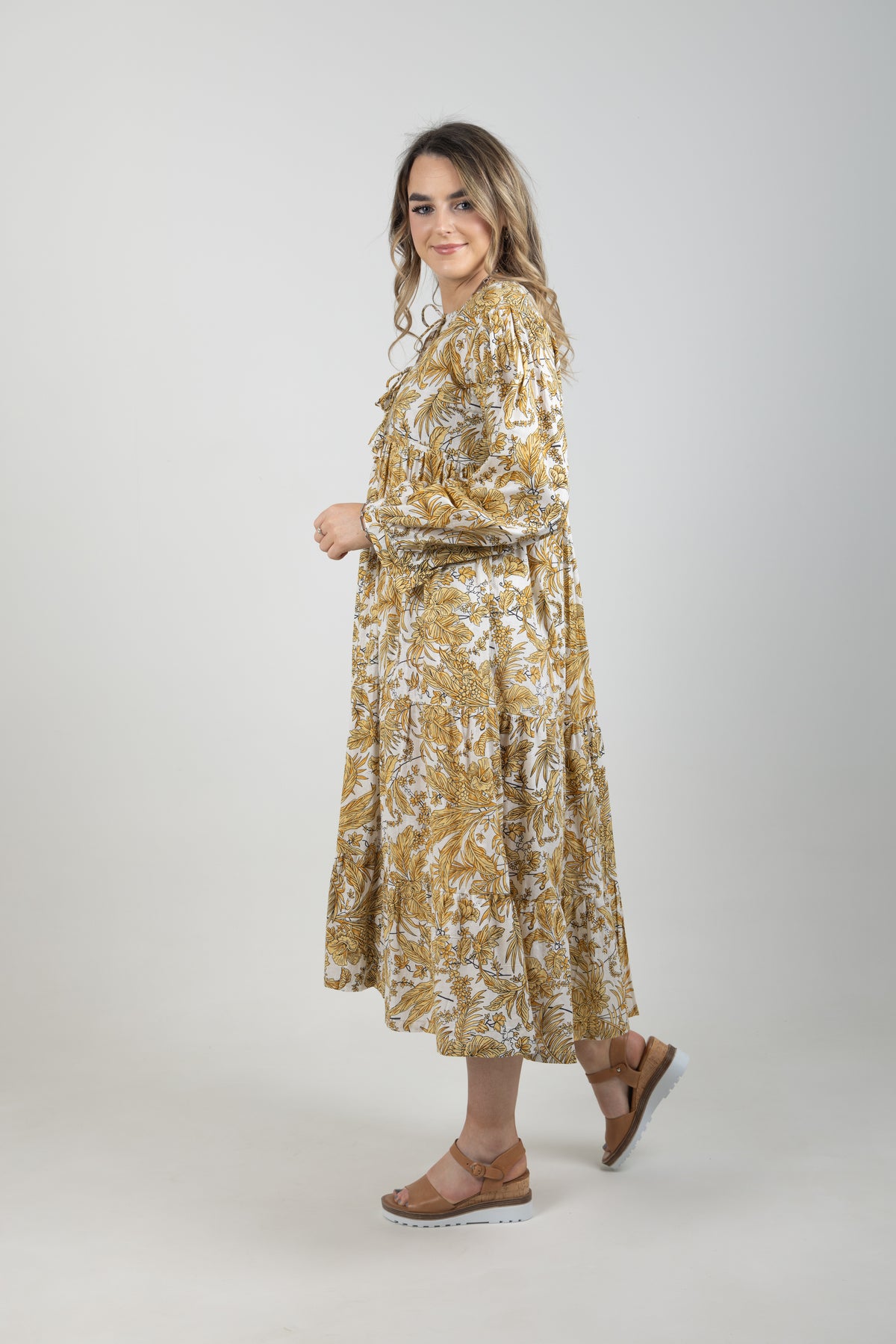 Ivy Boheme Maxi Muster Twirl