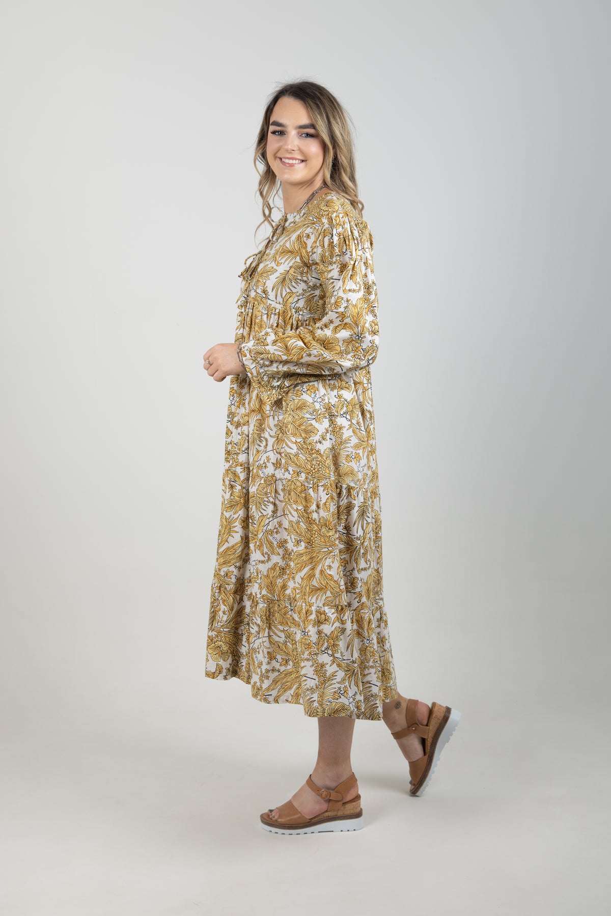 Ivy Boheme Maxi Muster Twirl