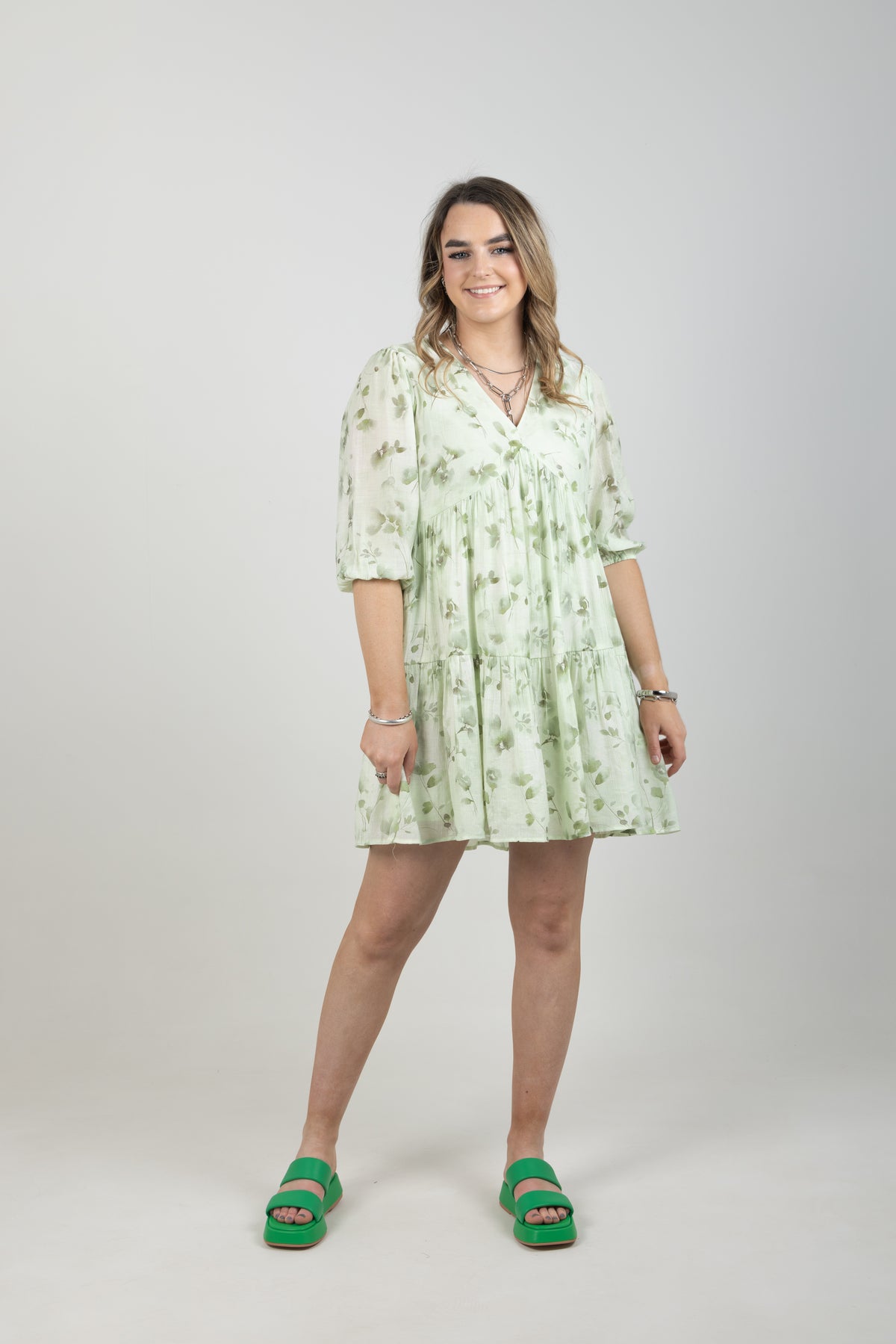 Aspiring Dress Water Lily - EXCLUSIVE TO MINT