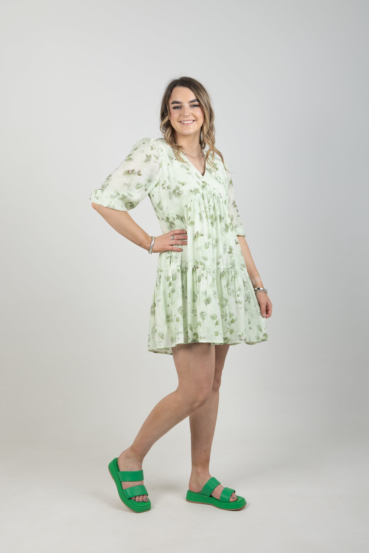 Aspiring Dress Water Lily - EXCLUSIVE TO MINT