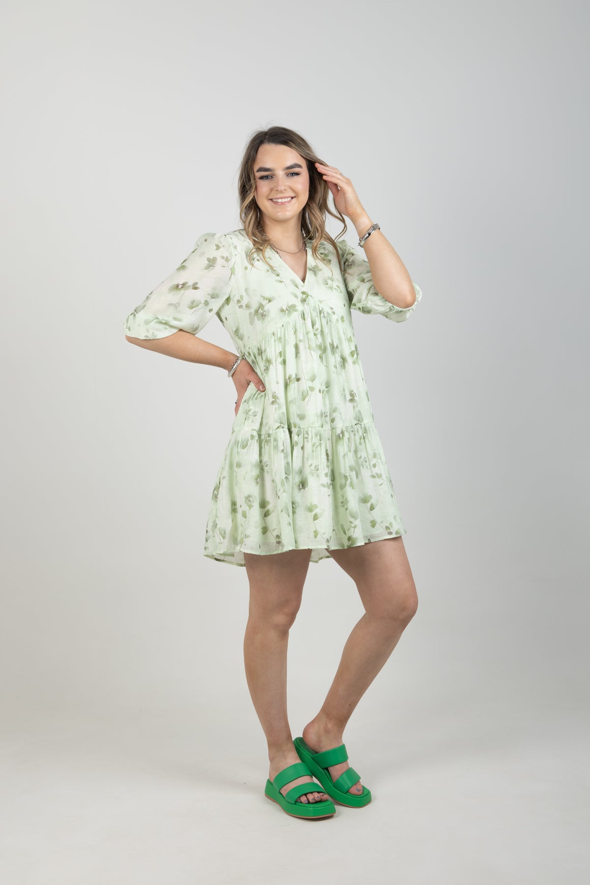 Aspiring Dress Water Lily - EXCLUSIVE TO MINT