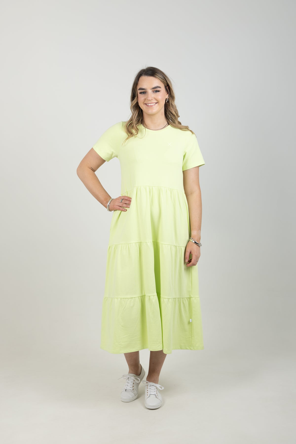 Kendall Dress Lime With Mini X