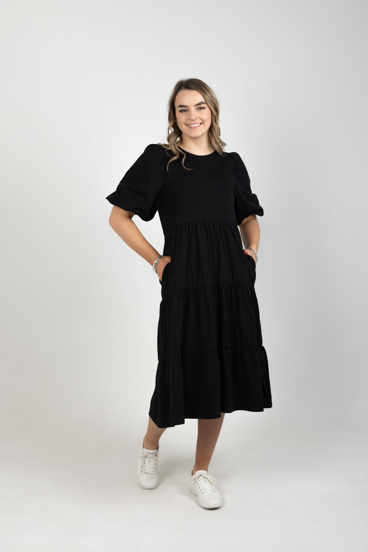 Kate Midi Dress Black