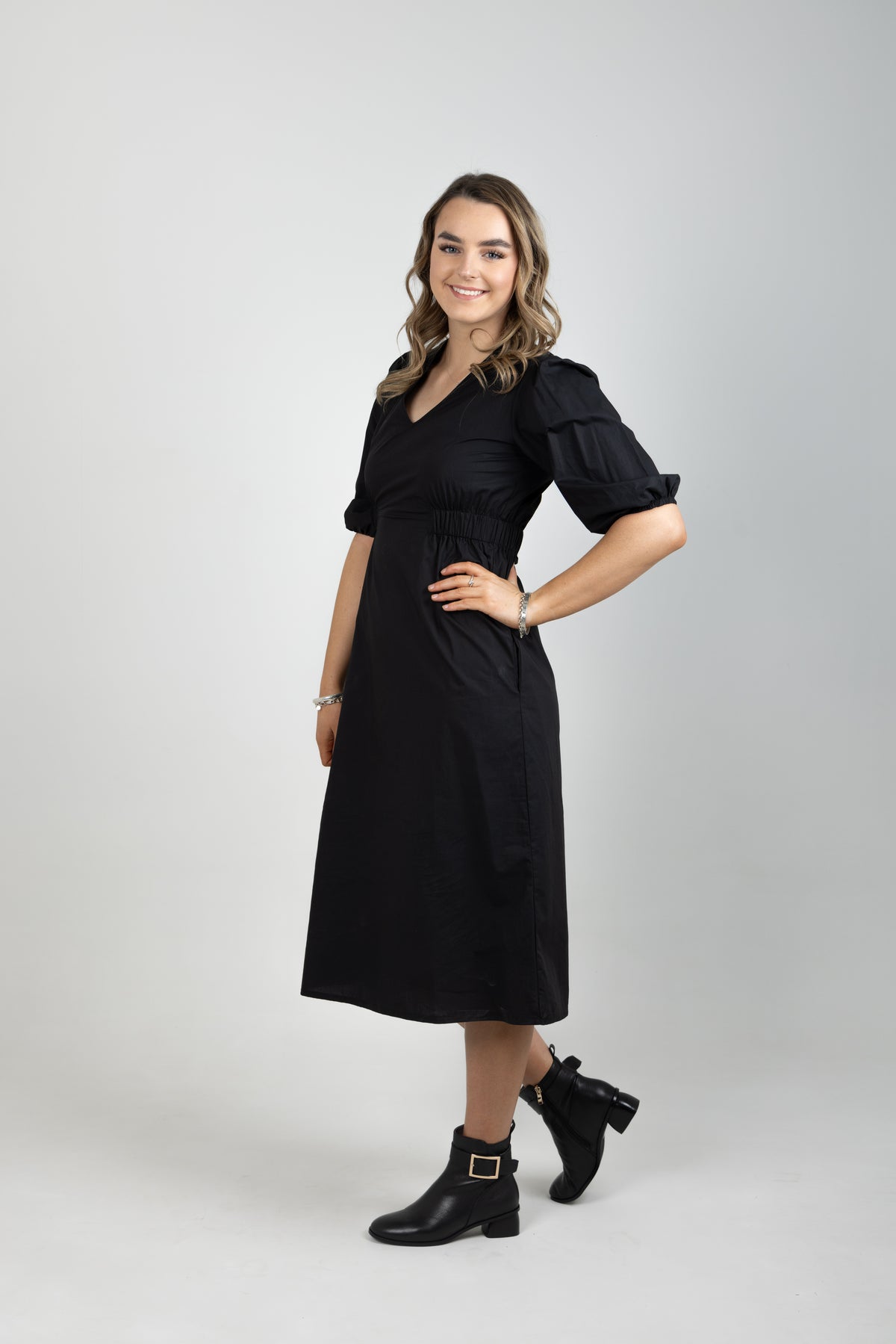 City Of Galway Dress Black