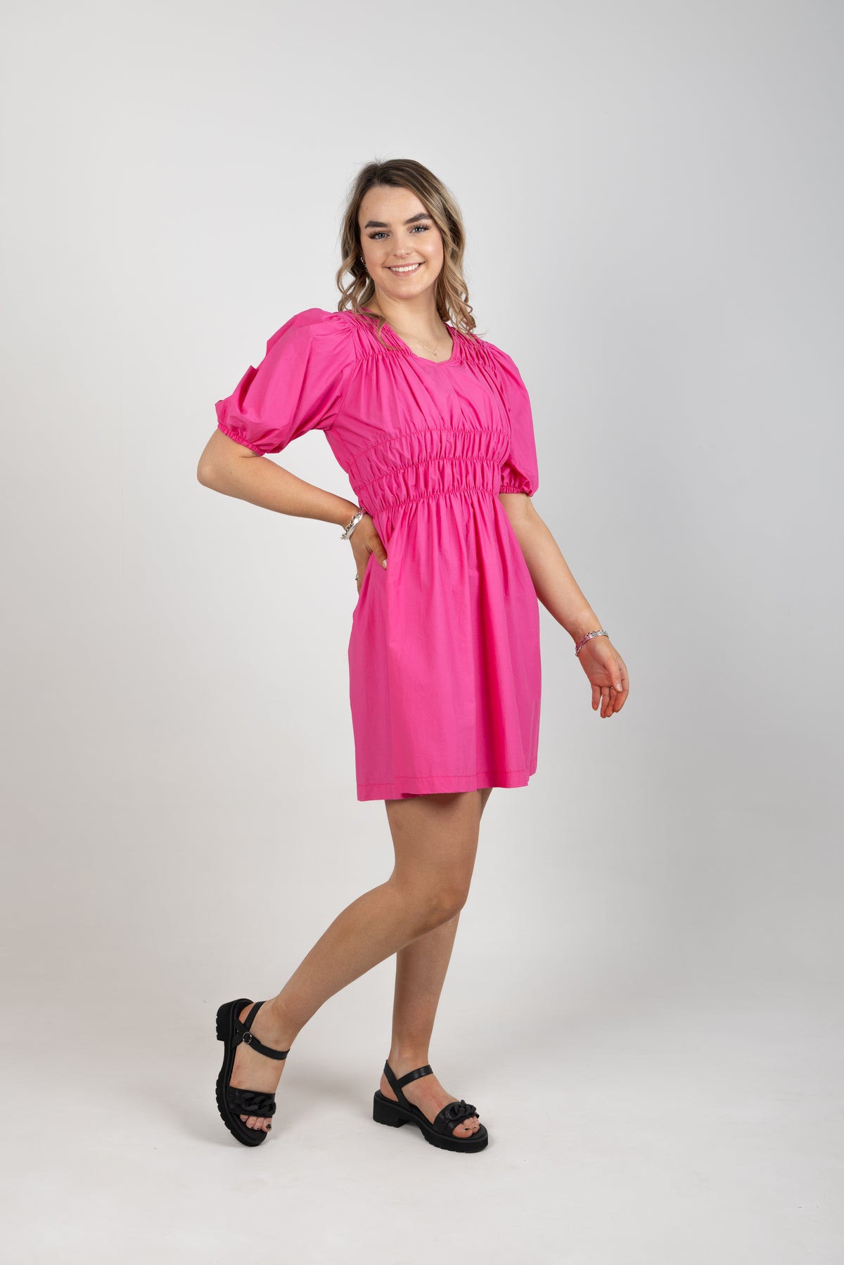 Charlotte Dress Pink