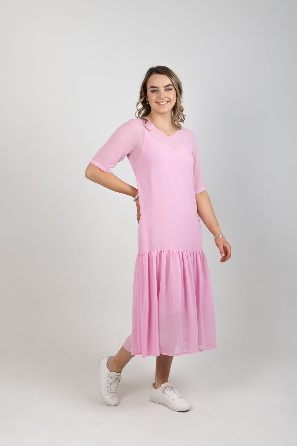 Dallas Dress Candy Pink