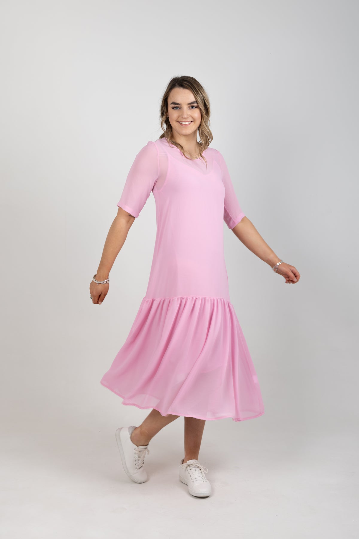 Dallas Dress Candy Pink