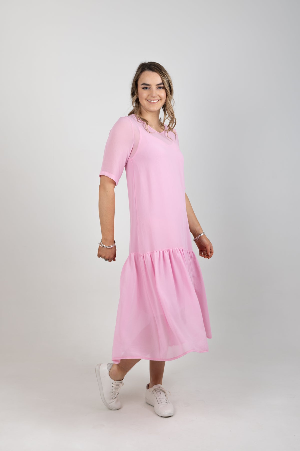 Dallas Dress Candy Pink