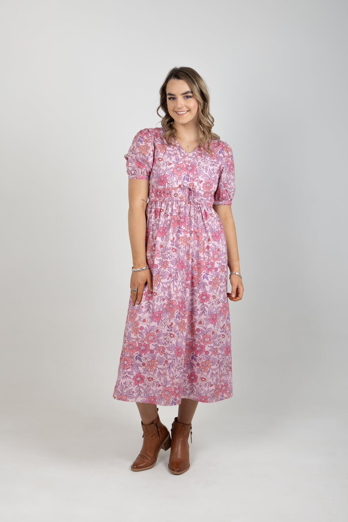 Lyrical Dress Retro Blush - EXCLUSIVE TO MINT