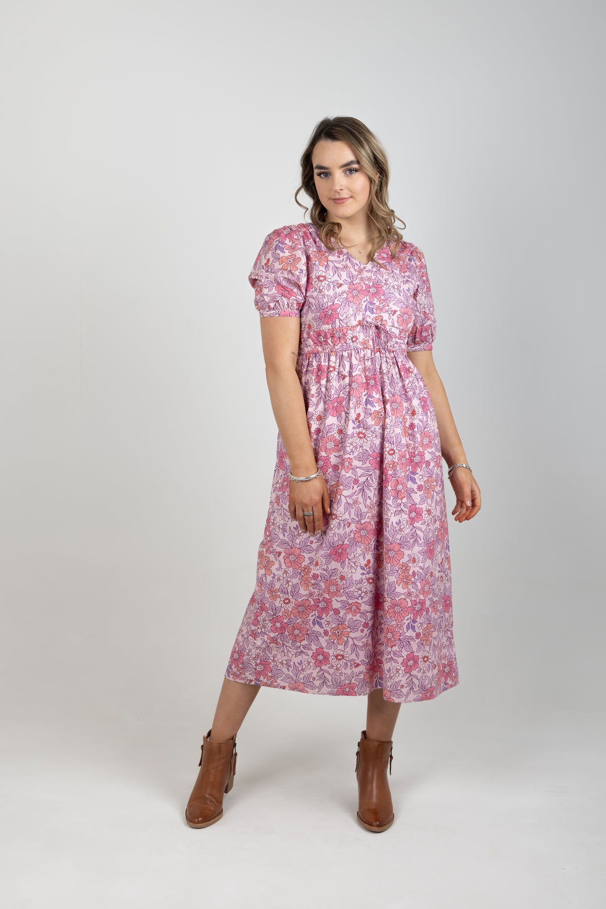 Lyrical Dress Retro Blush - EXCLUSIVE TO MINT