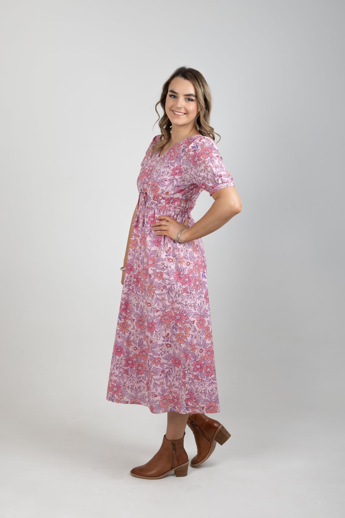 Lyrical Dress Retro Blush - EXCLUSIVE TO MINT