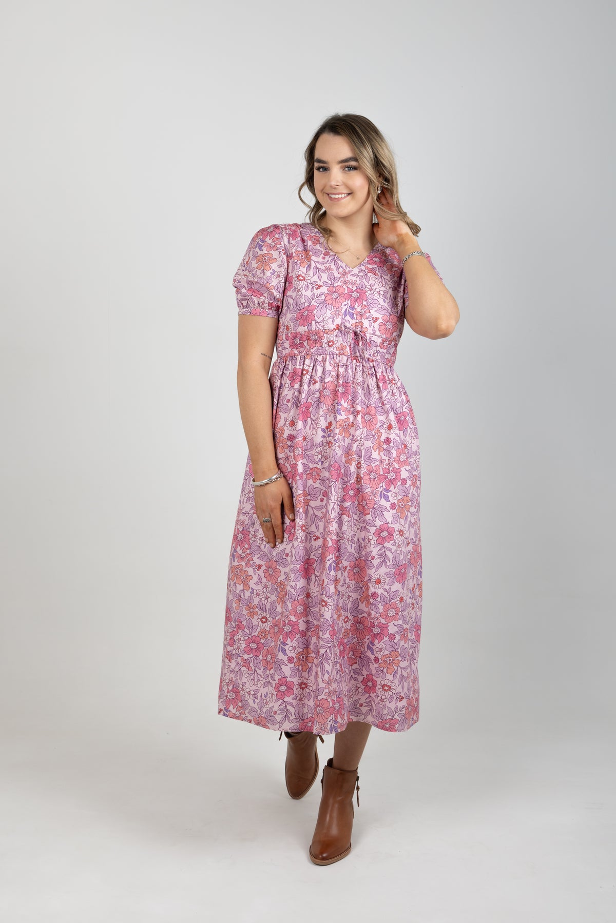 Lyrical Dress Retro Blush - EXCLUSIVE TO MINT