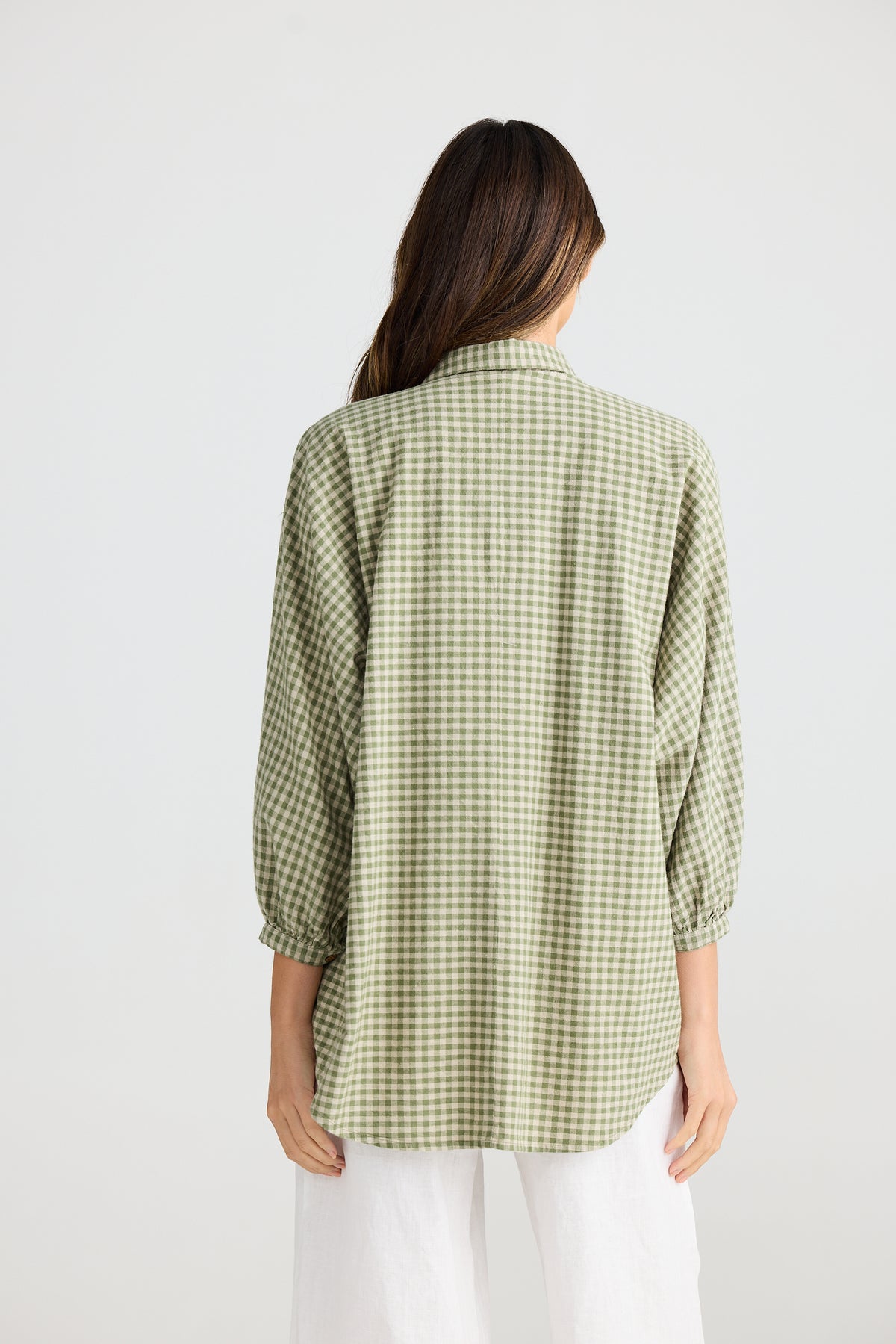 Milano Shirt Sage Check