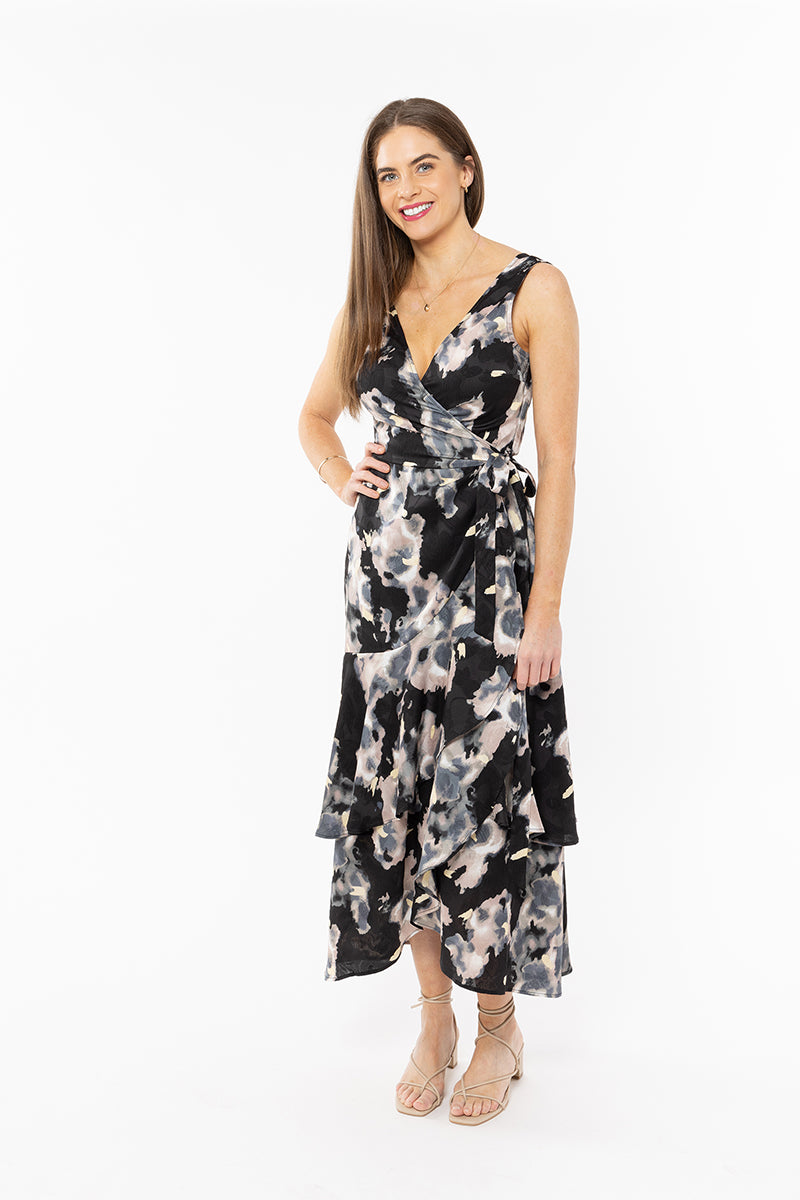 Vibrant Maxi Dress Dusk Smudge